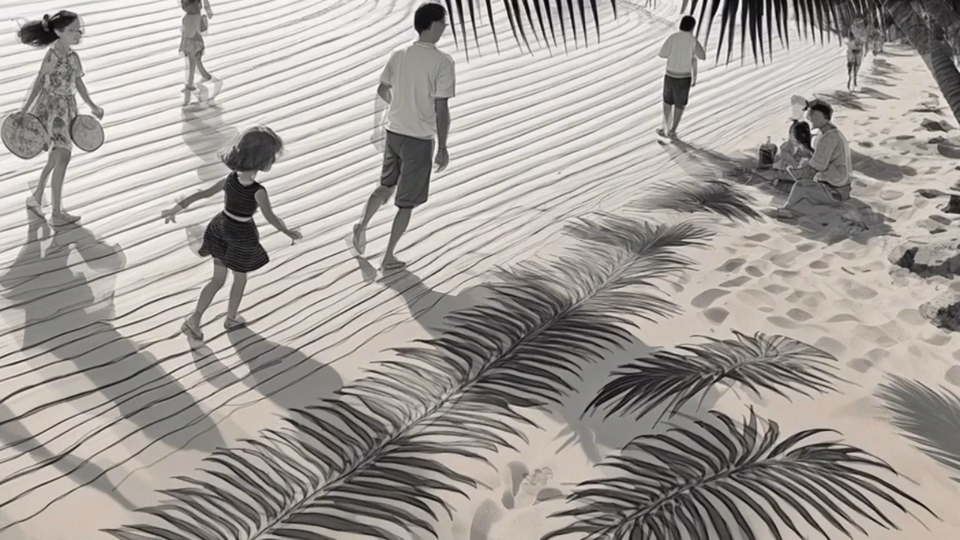 Summer beach