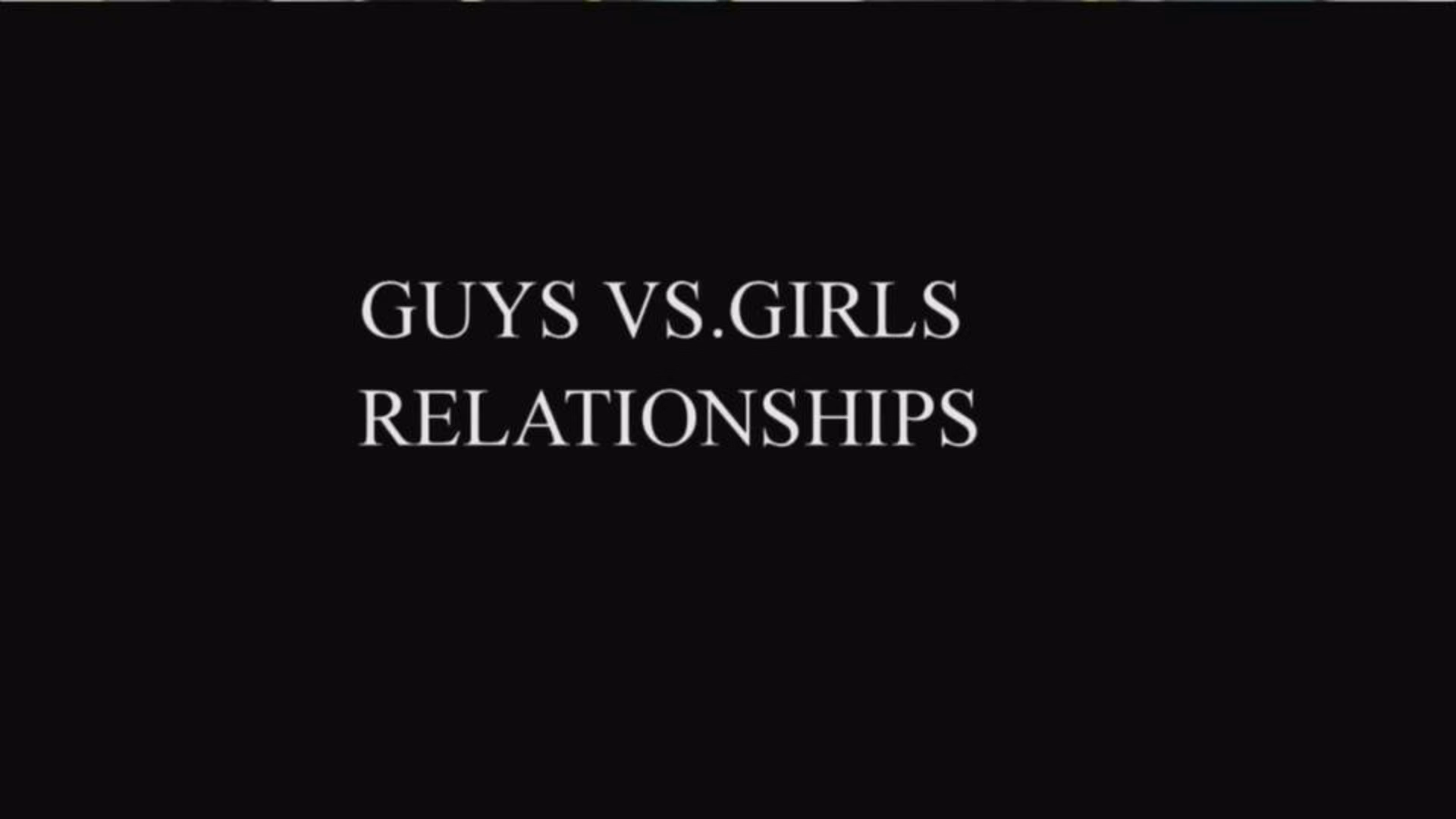 Guys v. Girls