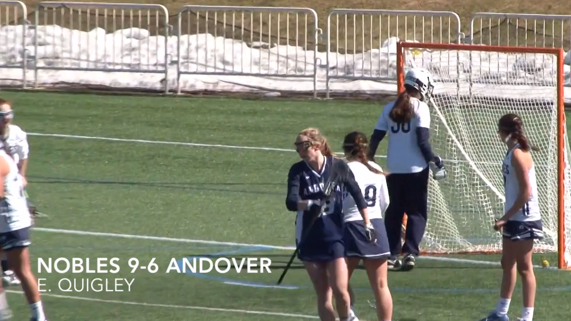 Girls vs. Andover