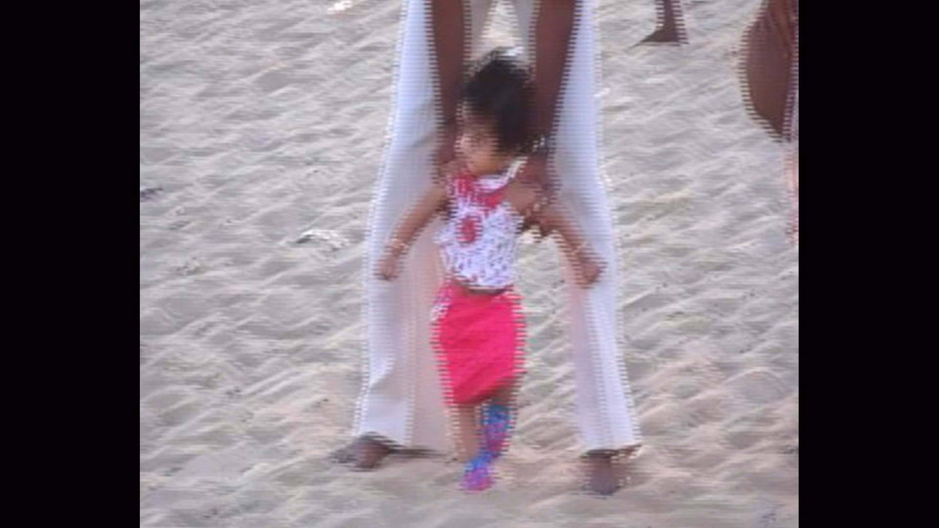 beach walk