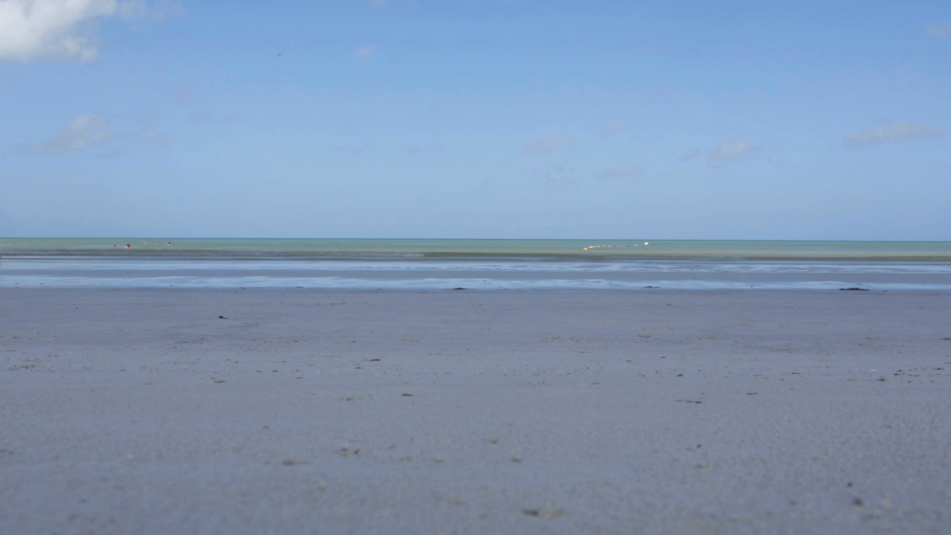 The beach