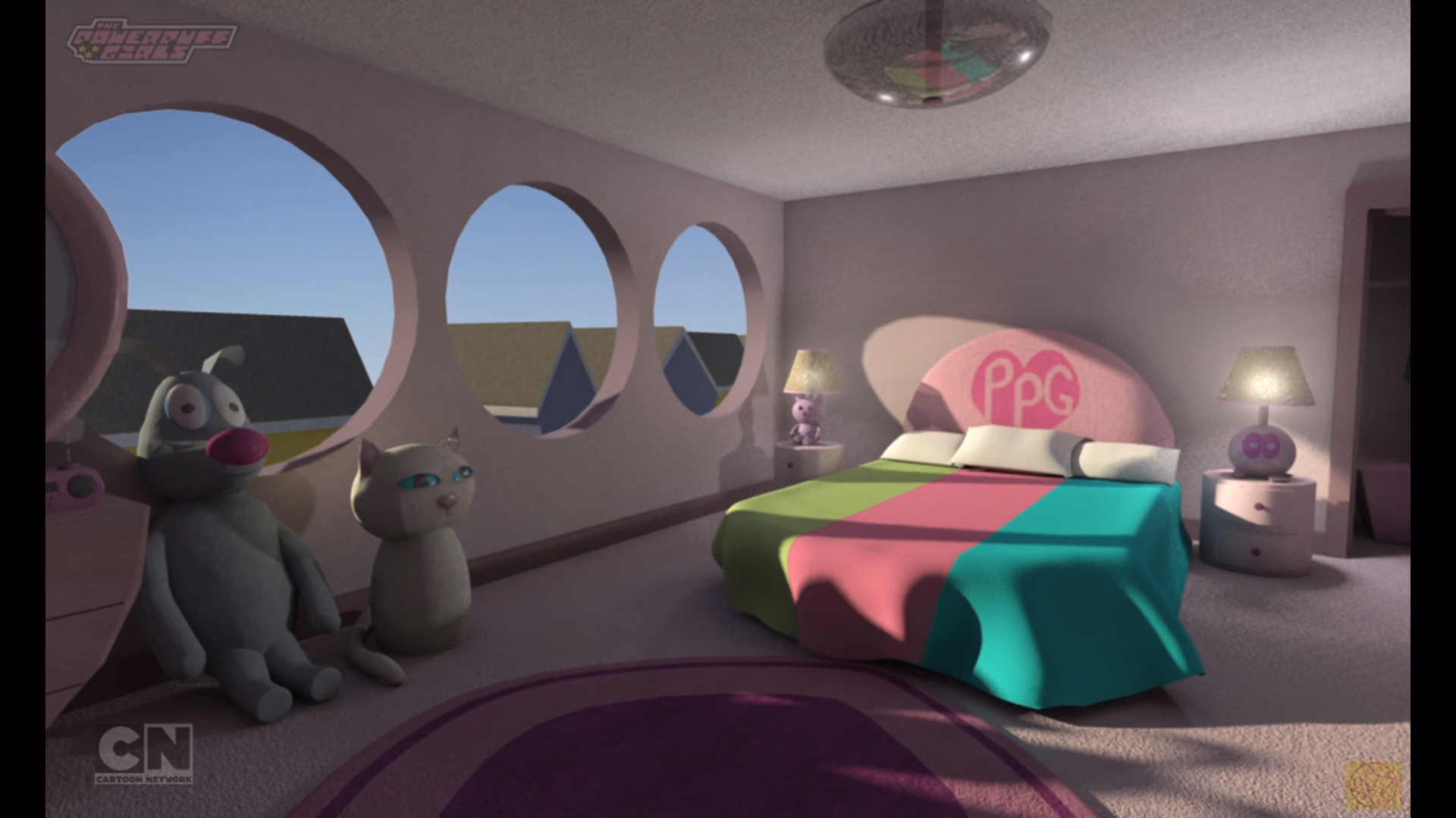 Powerpuff Girls Bedroom