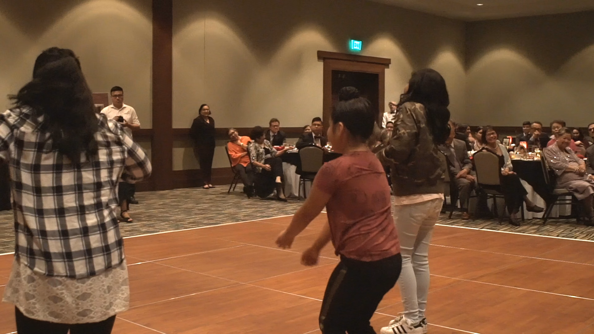 Little Girls Dancing
