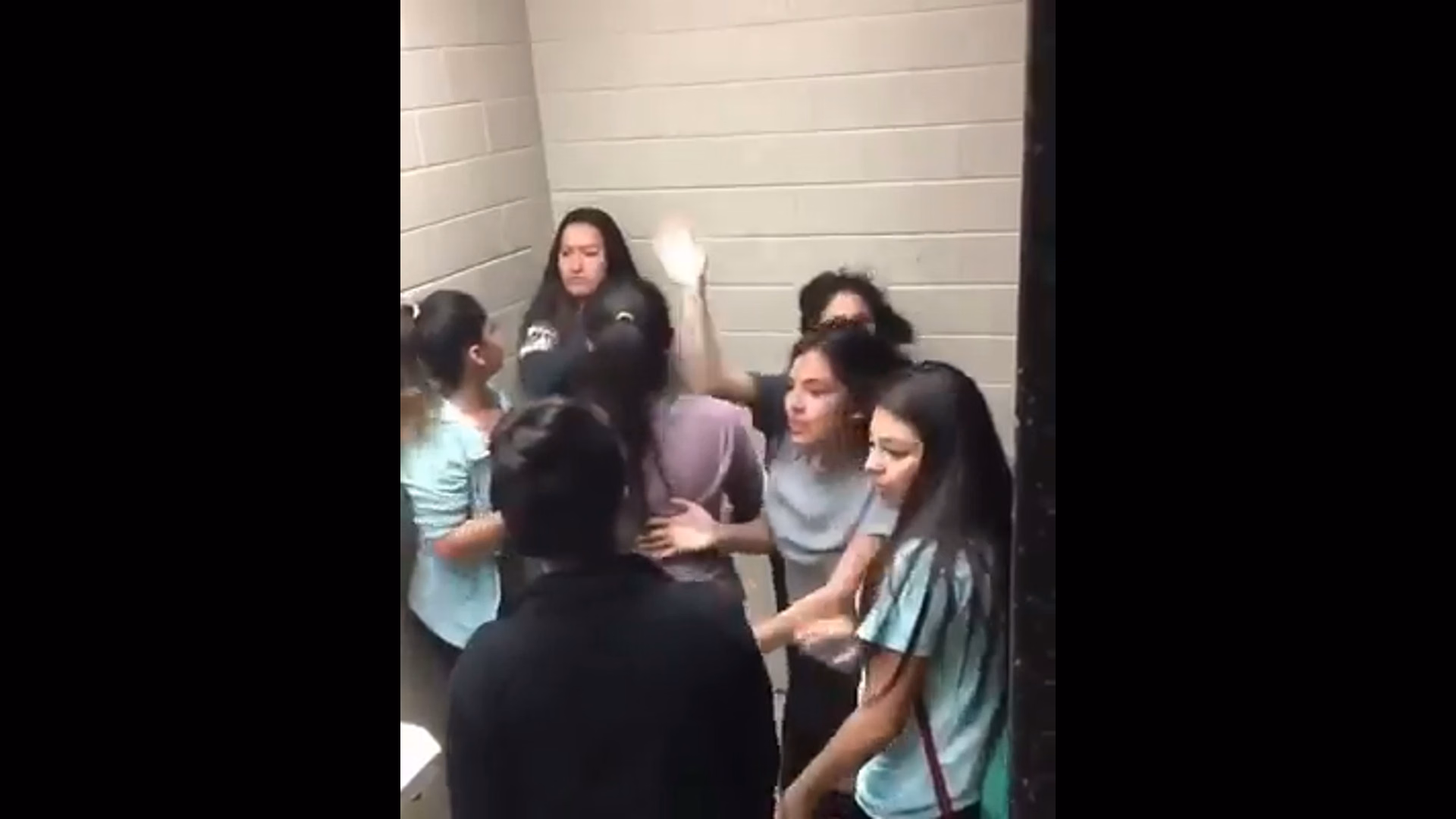 Fighting with girls