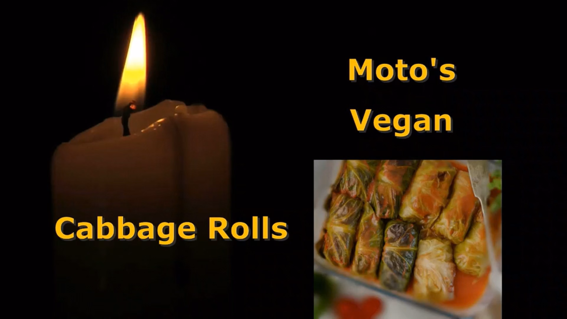 Moto’s Vegan Cabbage Rolls