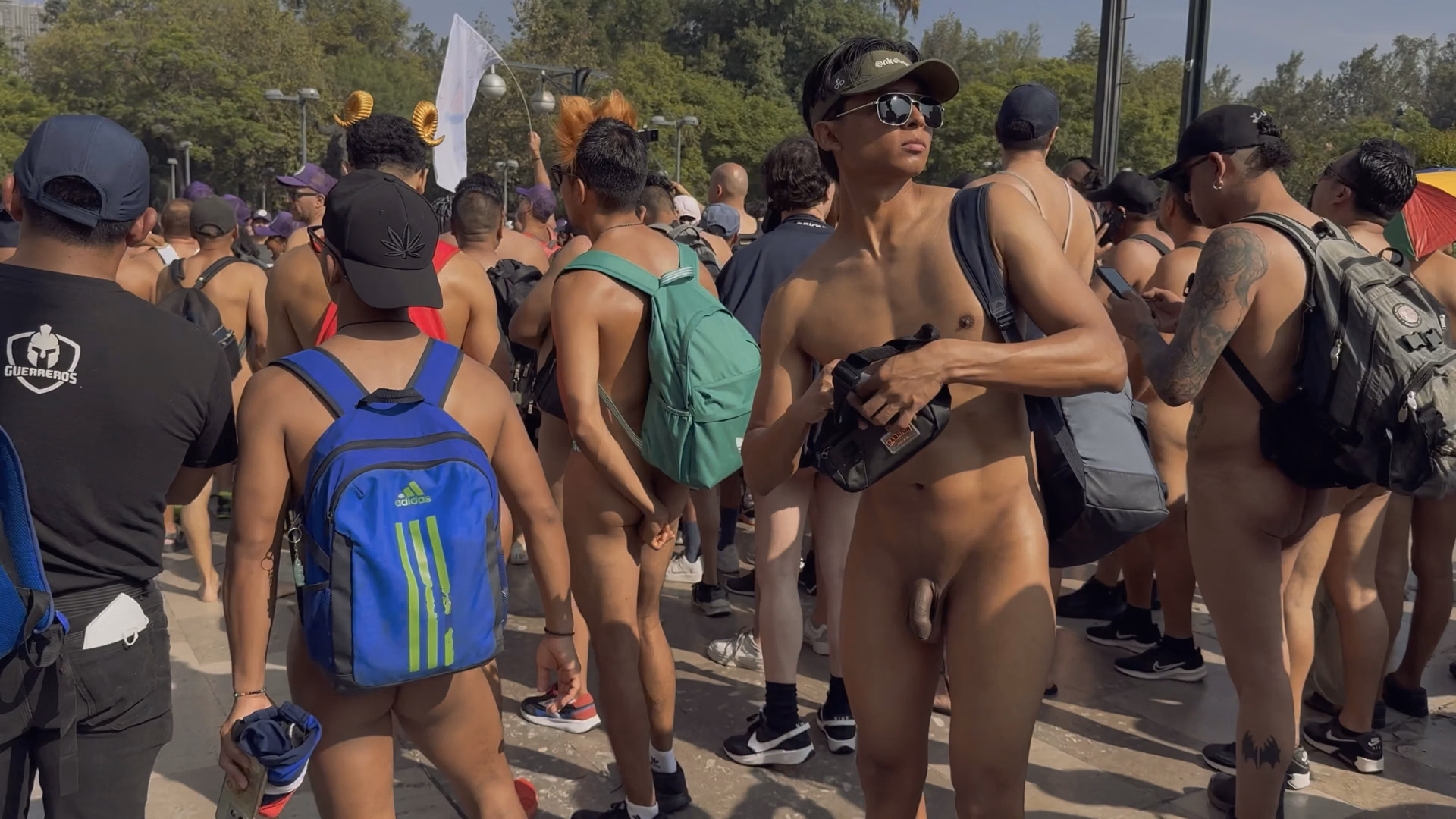Manifestation “Día el Desnudo 2025”