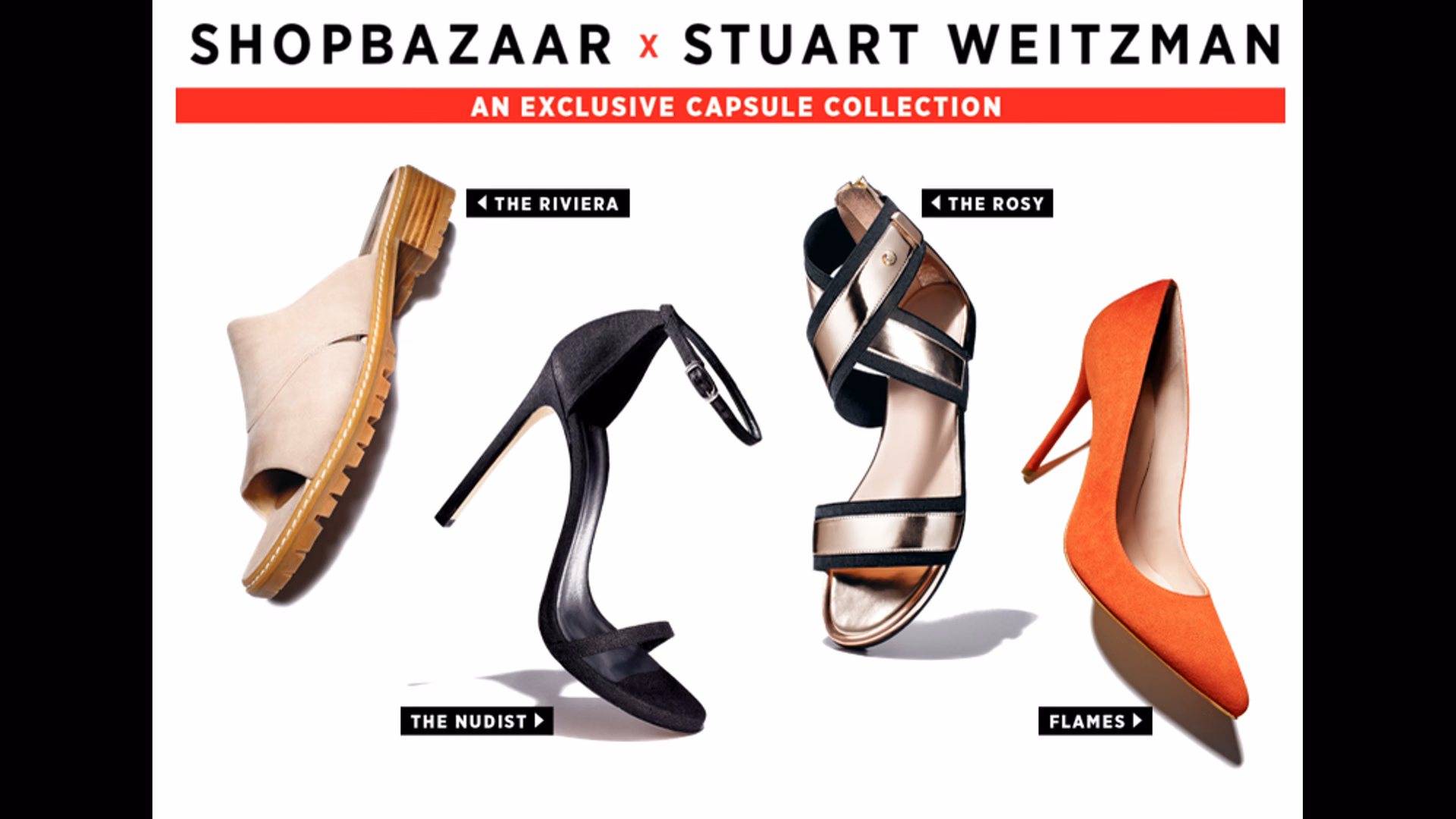 Harper’s Bazaar x Stuart Weitzman: A Fashion Collaboration